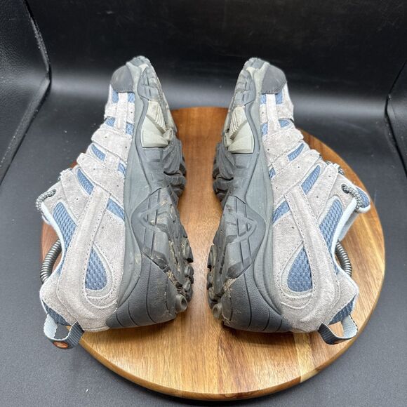 Merrell Moab 2 Womens Size 9 Hiking Shoes Gray Blue Vibram Trail Low J06014 - Picture 5 of 8